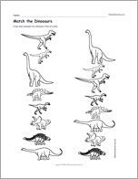 Match the Dinosaurs