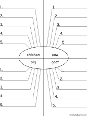 Write Five Adjectives Describing Farm Animals