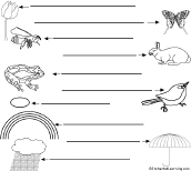 Search result: 'Spelling Worksheets: Spring Theme Page'