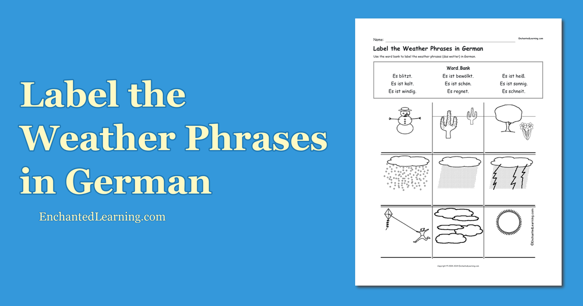 weather essay in german