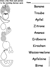 German Language Activities at