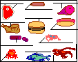 Meat and Seafood to label