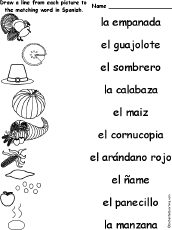 Spanish Language Activities At Enchantedlearning Com