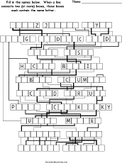 Search result: 'Composers #2 - Letter-Flow Printable Word Puzzle'