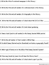 Search result: 'Library Scavenger Hunt Worksheet #5'