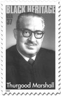 Thurgood Marshall stamp