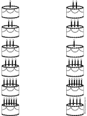 birthday cake Matching