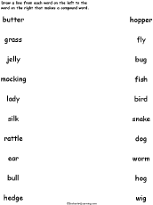 Compound Words Enchantedlearning Com