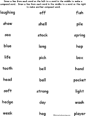 Word to Word: Matching Worksheets at