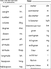 Match words