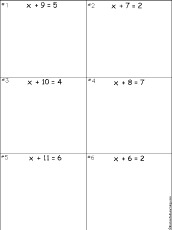 Solve Linear Equations