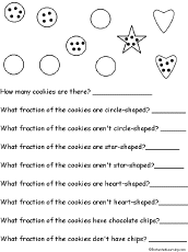 Fractions of Cookies