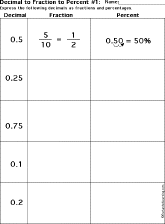 fractions worksheet thumbnail