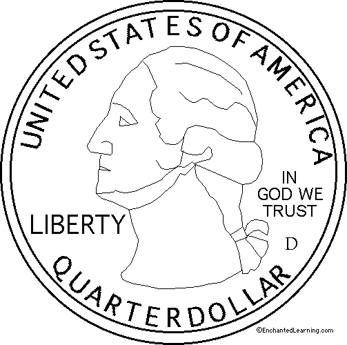 US State Quarter Obverse Enchanted Learning