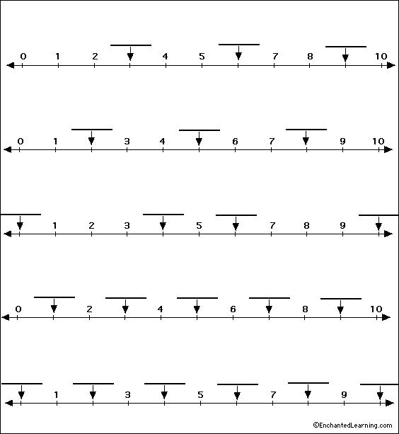 label number lines print out enchanted learning software