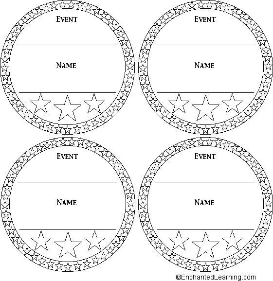Medal Templates