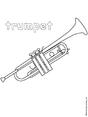 Download Easy Drawing Of Trumpet - Drawing Art Ideas