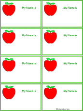 Apple Nametags