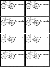 Bicycle Nametags