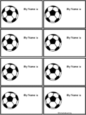 soccer nametags to print enchantedlearningcom