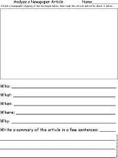 Writing articles worksheets