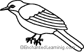 Simple Animal Printable Pages: EnchantedLearning.com