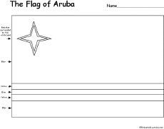 Flag of Aruba -thumbnail