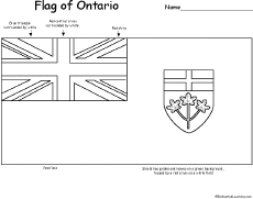 Flag of Ontario -thumbnail