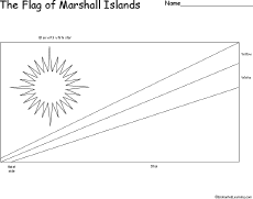 Search result: 'Flag of Marshall Islands Printout'