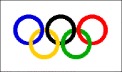 flag of the Olympics