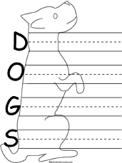 Dog Activity Sheet - AMRRIC