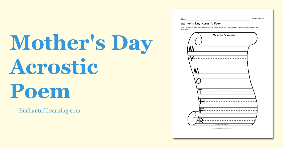 mother-s-day-acrostic-poem-enchanted-learning