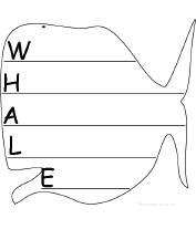 Search result: 'Whale Acrostic Poem'