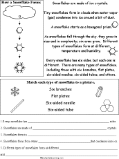 Weather-Related Reading Comprehension Activities at EnchantedLearning.com