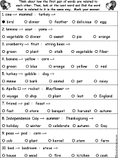 Verbal Analogies