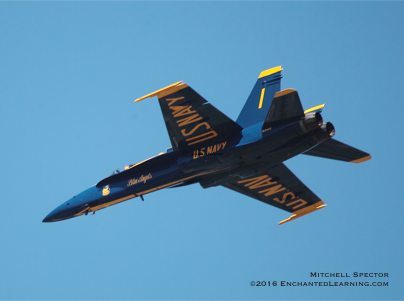 Blue Angel Practicing