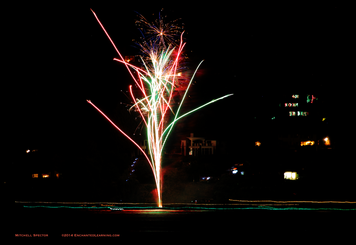 Fireworks - Twirling Dancer