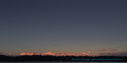 Moonrise in Washington State