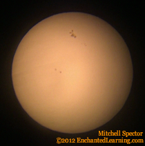 Large Sunspot Cluster Today, Eight Times the Diameter of the Earth