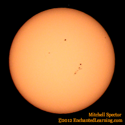 Large Sunspot Cluster Today