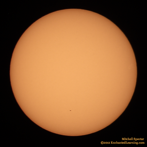 One Lone Sunspot