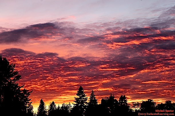 Sunset over Seattle