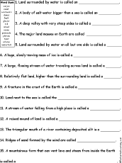 landforms enchantedlearning com