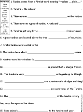 Tundra Quiz