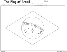 Flag of Brazil -thumbnail