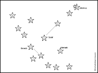 sirius constellation connect the dots