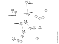 sirius constellation connect the dots