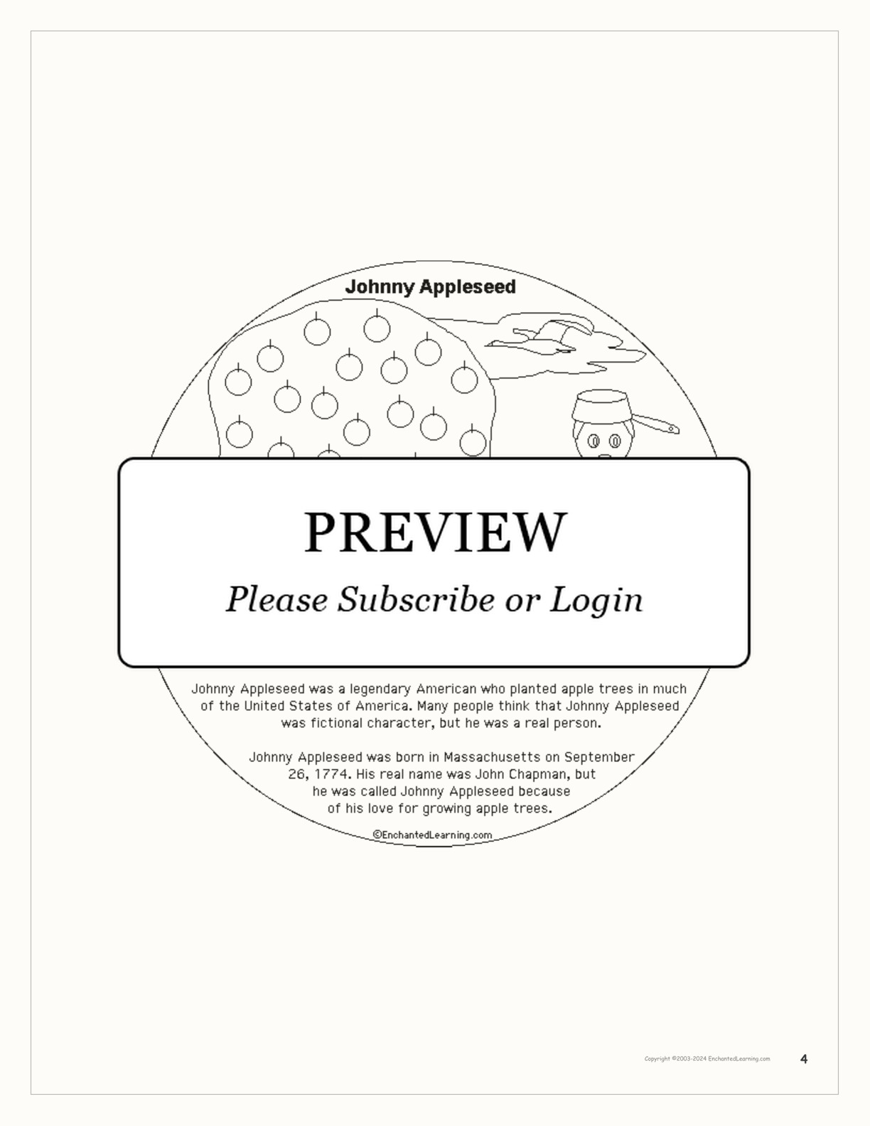 Apple Shape Book Printouts interactive printout page 4