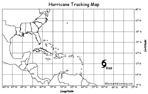 Hurricane Tracking Map Printable