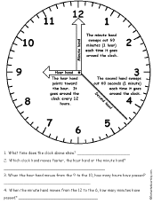 Search result: 'Clock Hands - Printable Worksheets'